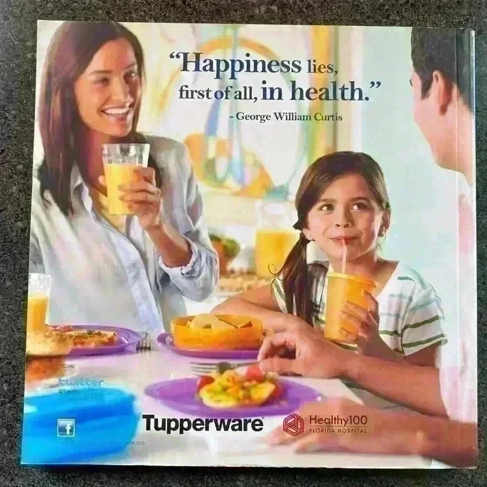 📚 💚 3/$15 Tupperware A Healthy Start recipes/tips English/Spanish/French